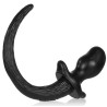 Oxballs Plug Queue Puppy Tail Beagle 9.5 x 5cm Noir
